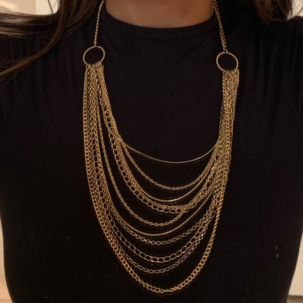 EUC • Gold Multi Chain Necklace